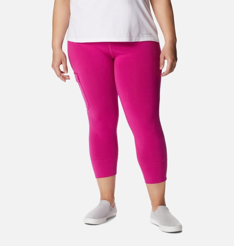 Colanti Columbia Trek Capri Dama Fucsie | Plus Size ZPS90ZA18